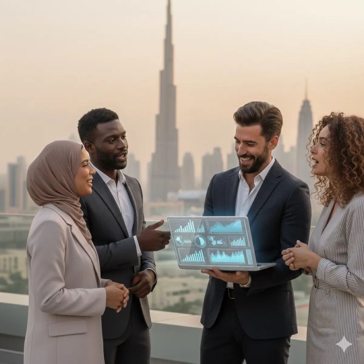 NIMA Digital homepage hero — luxury digital consulting and AI strategy for fashion and luxury brands in Dubai and MENA